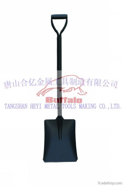 shovel with metal handle