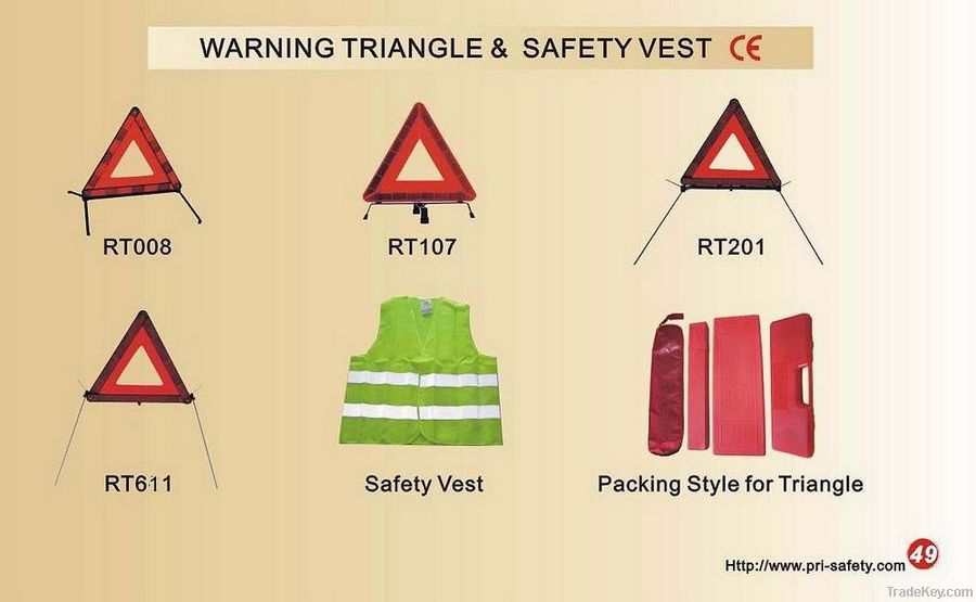 China CE Warning Triangle