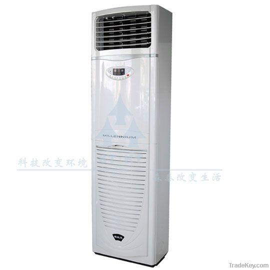 Upright column fan coil unit