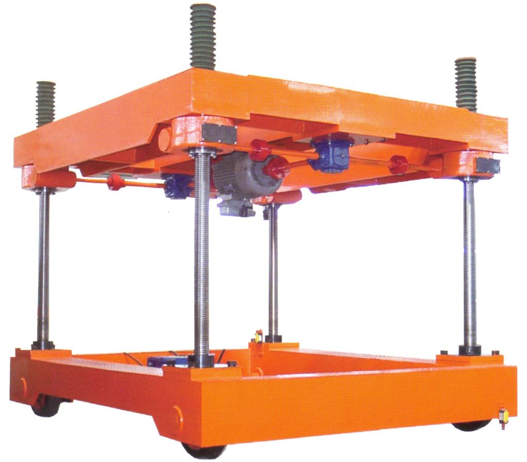 Electric wheel drop machine for locomotive