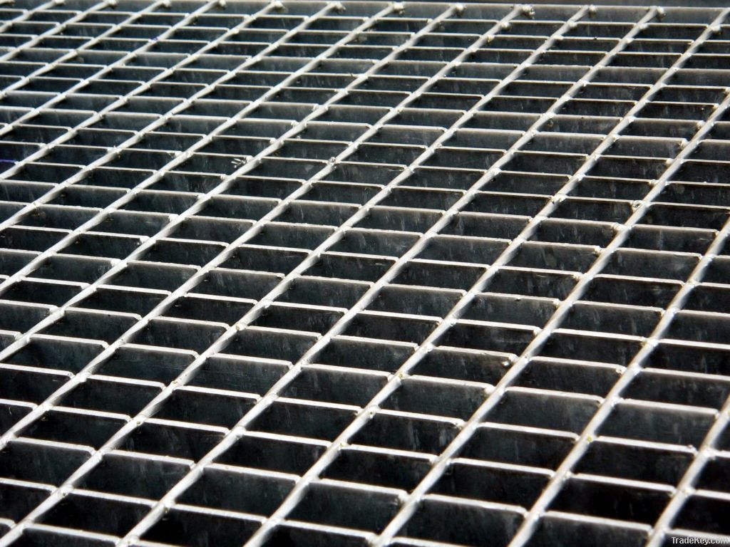 GB steel grating platform