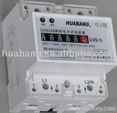 Single phase digital energy meter