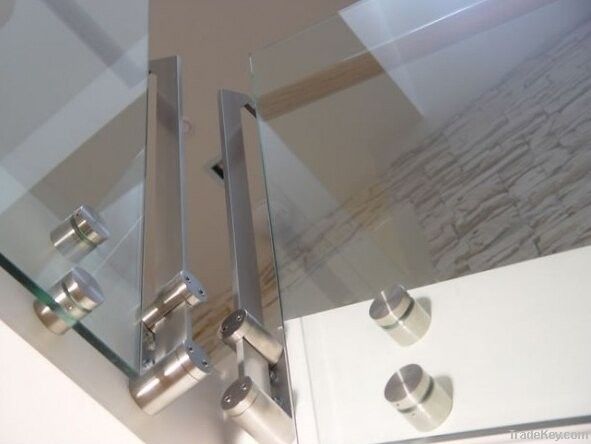 Point fixed glass rail