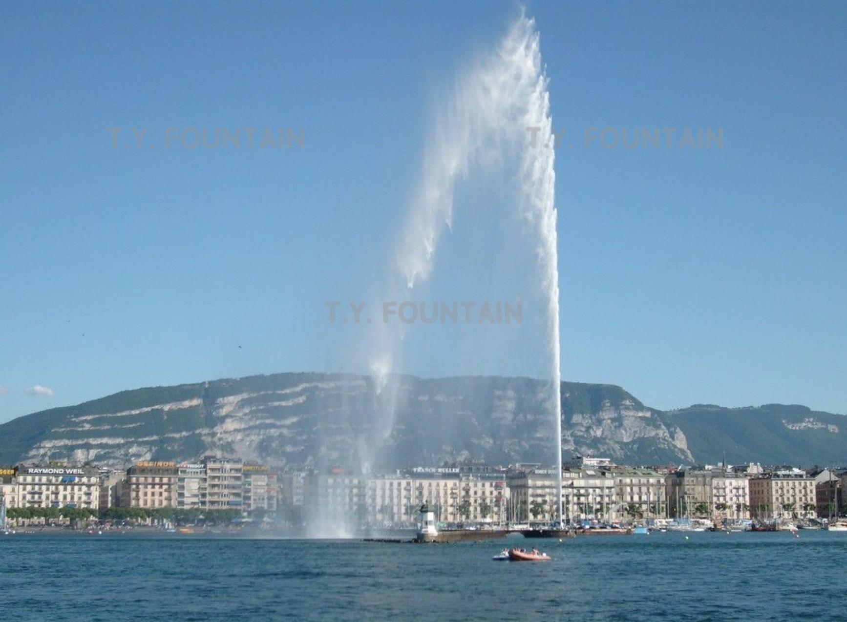 High jet fountain/Air explosion fountain