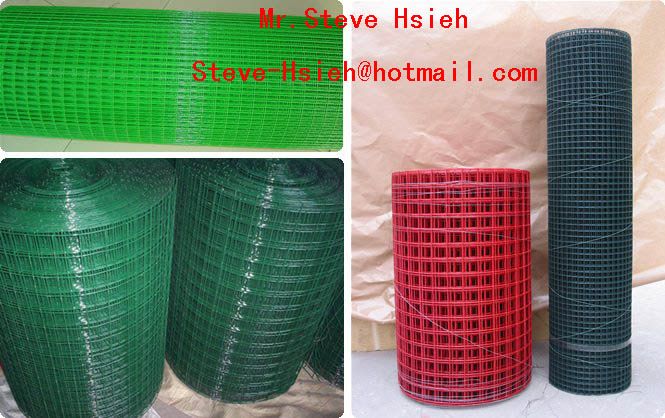 PVC coated welded wire mesh