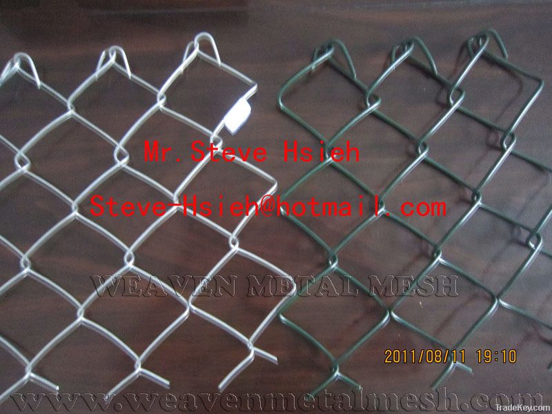 Chain link fence