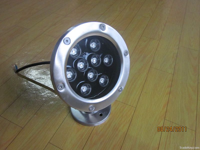 9W RGB Color LED Underwater Light