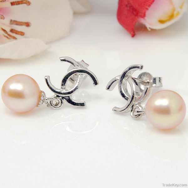 pearl earrings