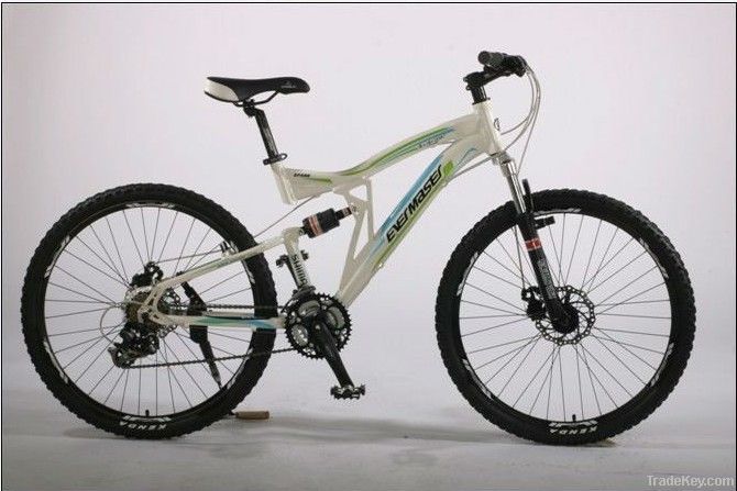 cool white mountain bicycle