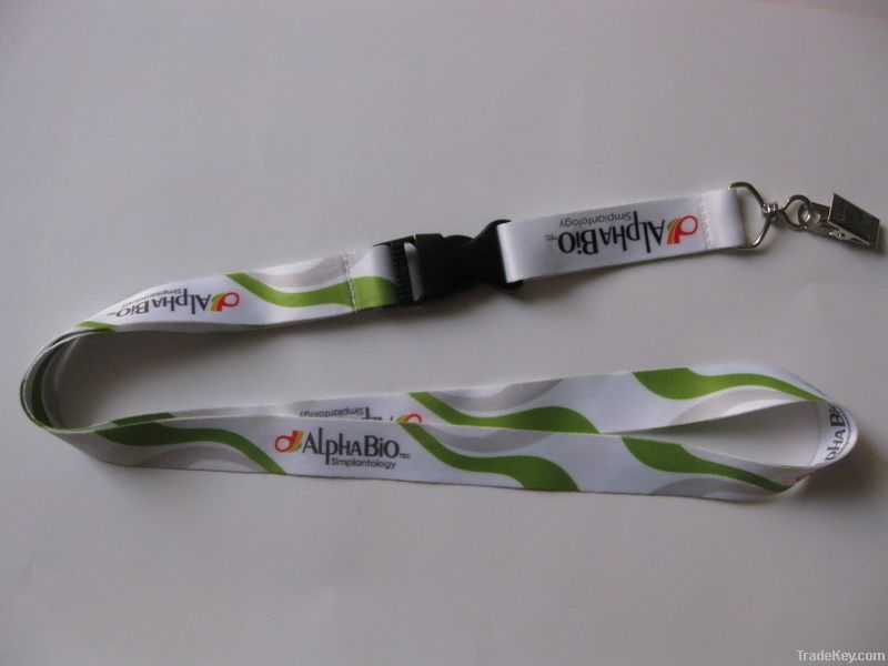 2013 Hot selling dye sublimation lanyards