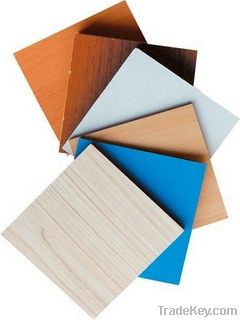 Melamine faced boards