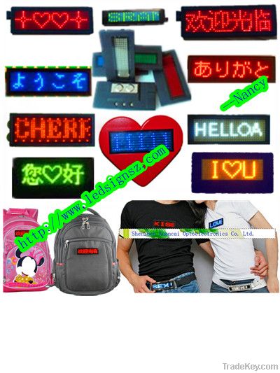 LED products(name card&amp;belt buckle&amp;strip&amp;open signs)