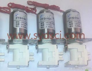 Rocker diaphragm solenoid valve