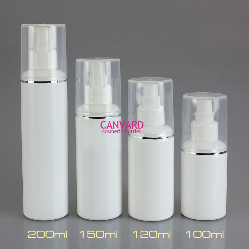 Plastic pump bottle, cosmetic pump bottle, shampoo bottle, lotion bottles