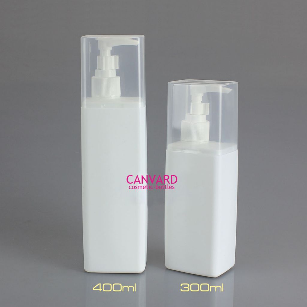 Square plastic bottle, plastic bottle with lotion pump dispenser, plastic bottles