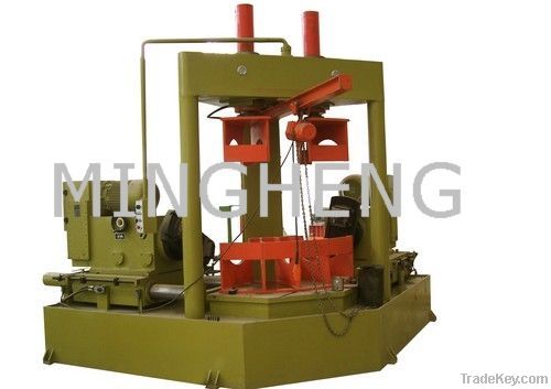 hydraulic double end elbow beveling machine