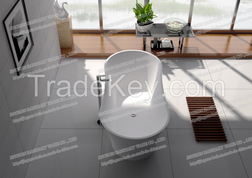 8601-Cultured Freestanding Artificial Stone Bathtub-JINGZUN.jpg