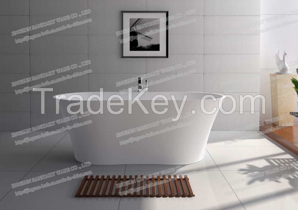 8601-Cultured Freestanding Artificial Stone Bathtub-JINGZUN.jpg