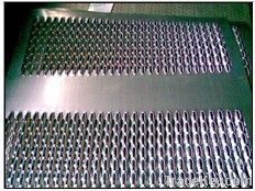 Anti-skid perforated plate