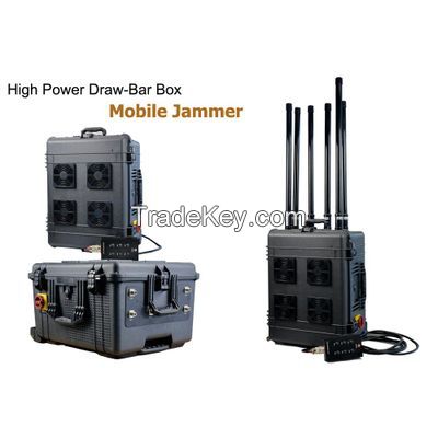 WTPL Portable 6 Bands 450 W Police Military Use Drone Jammer