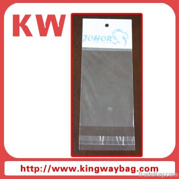 Header self adhesive BOPP bag