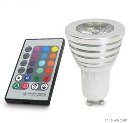Remote Control LED Bulb Lamp 16 Color Spot