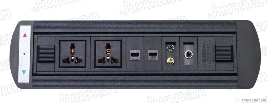 New design high quality desktop socket box