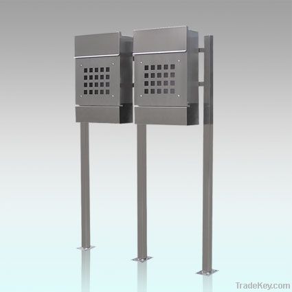 GH-3328S12 stainless steel free standing letterboxes