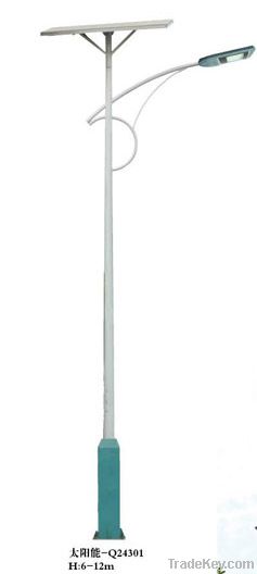 Solar LED street light