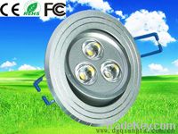 LED ceilling/down  light(9w, 810-900lm, 132x70mm)