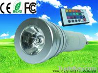 3*1High power RGB LED spotlight