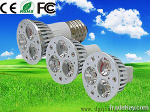 3*1W High power LED spot light