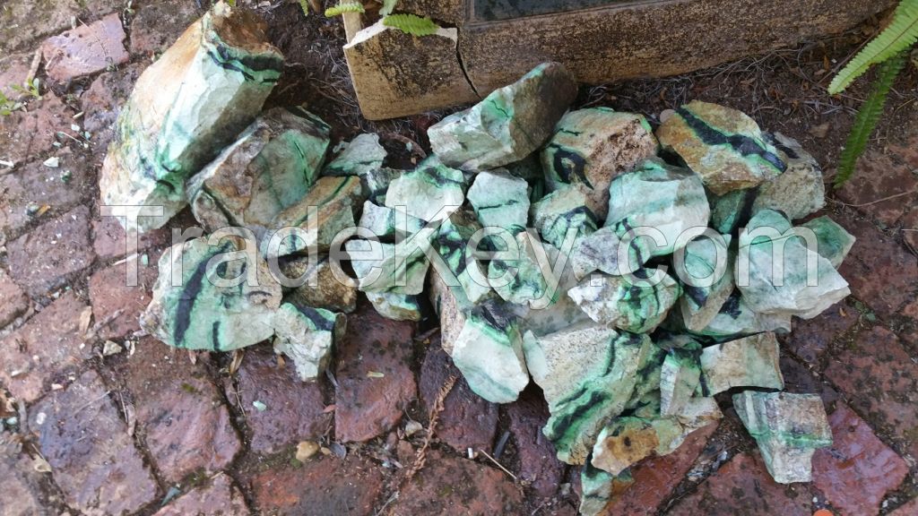 Transvaal Jade Grossular Garnet Pistachio Type 263.1kg