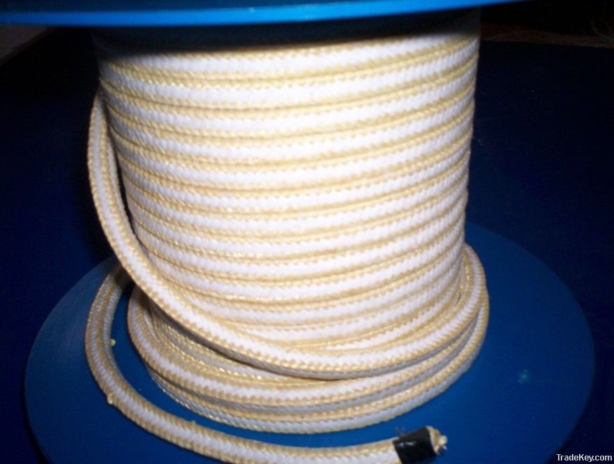 Aramid white PTFE packing