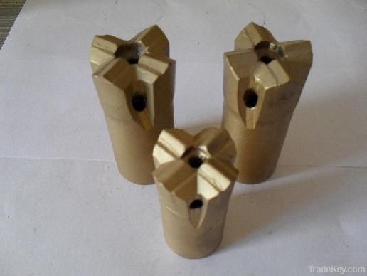 Cross rock drill bits