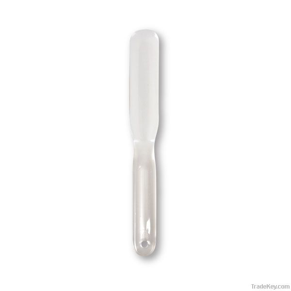 Transparent facial spatula