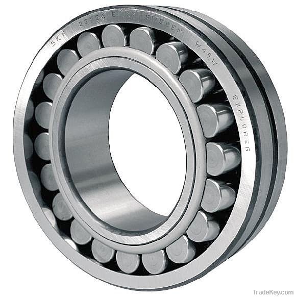 Spherical thrust roller bearing for industrial machine