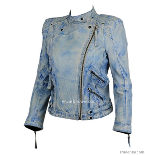 High Quality Winter Women's Fashion Leather Jacket