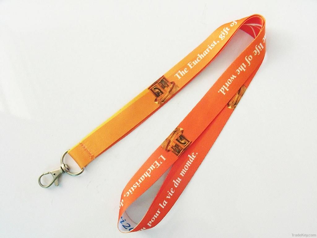 heat transfer printing lanyard