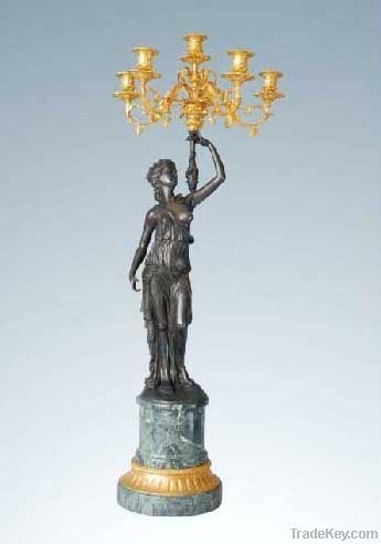 Bronze  Candleholder