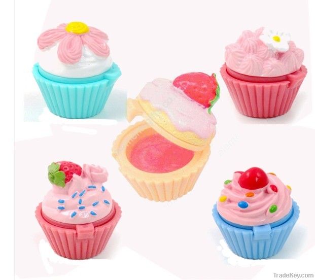 novelty yummy cupcake lip gloss