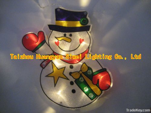 10L LED WINDOW LIGHT, SNOWMAN