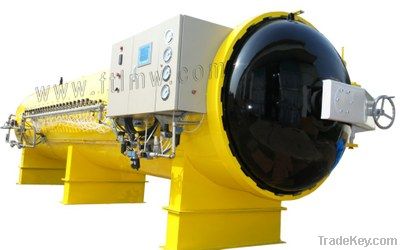 Tyre retread curing chamber