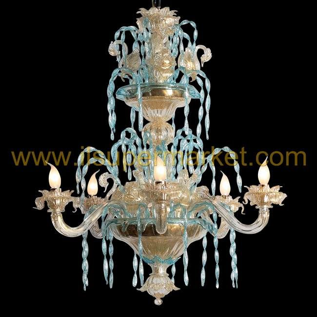 Murano chandelier Ca' Loredan 6 lights