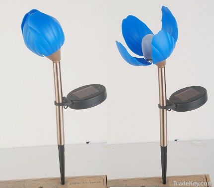 Tulip solar stick light