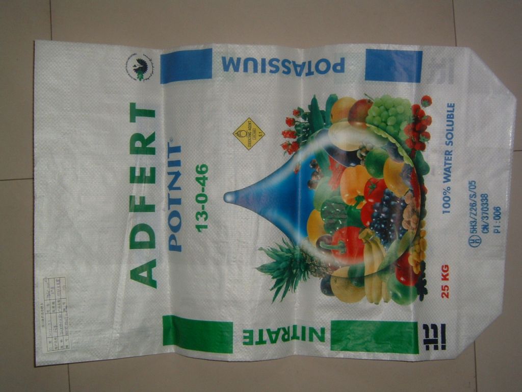 PP woven block bottom valve bags