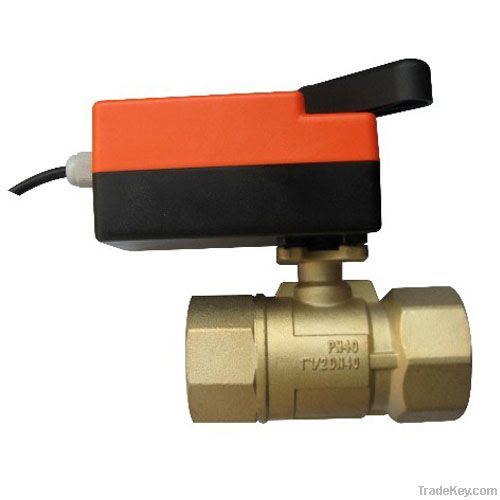 Motorized Ball Valve --Brass FCU Water ON/OFF or Modulating BBV-12