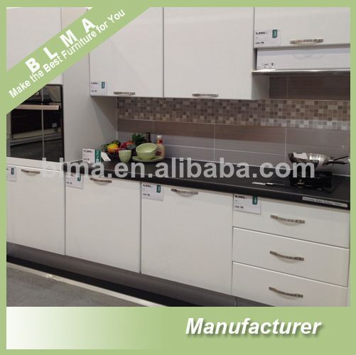 modular modern design wood kitchen cabinet