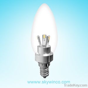 LED candle light, LED candle bulb, E14 2.5W