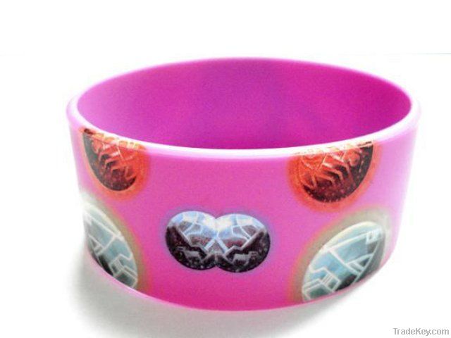 Silicone wristband